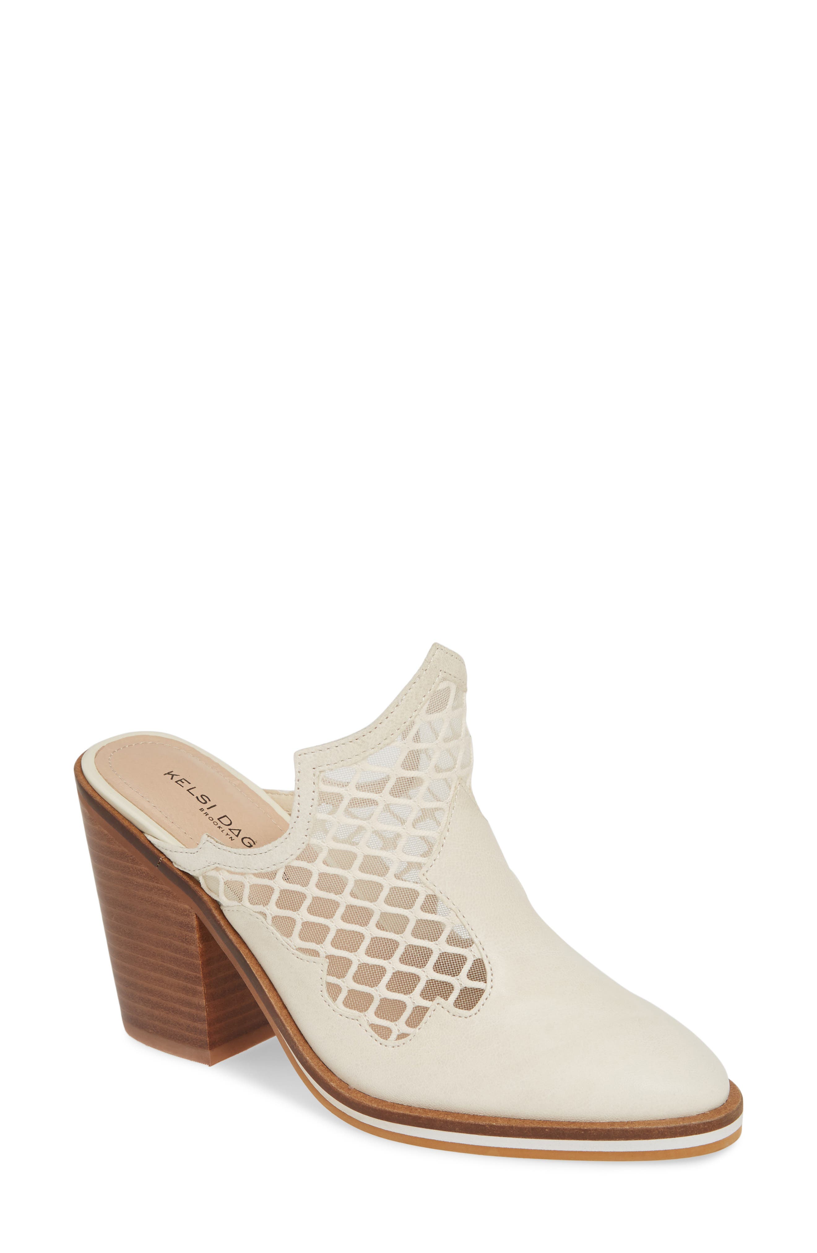 Kelsi Dagger Brooklyn Wolf Mule- White