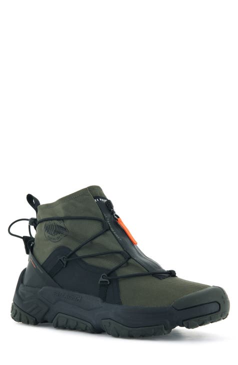 palladium boots olive green