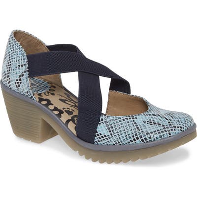 Fly London Wodi Pump,8.5- Blue