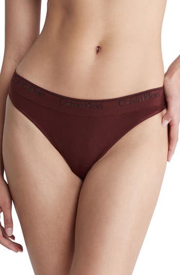 Calvin Klein Underwear Women's Modern Cotton Naturals Thong