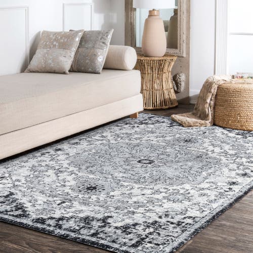 JONATHAN Y JONATHAN Y ANAISE ORNATE BOHO MEDALLION AREA RUG 