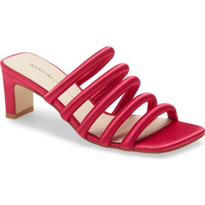 Intentionally Blank Willow Slide Sandal, Pink