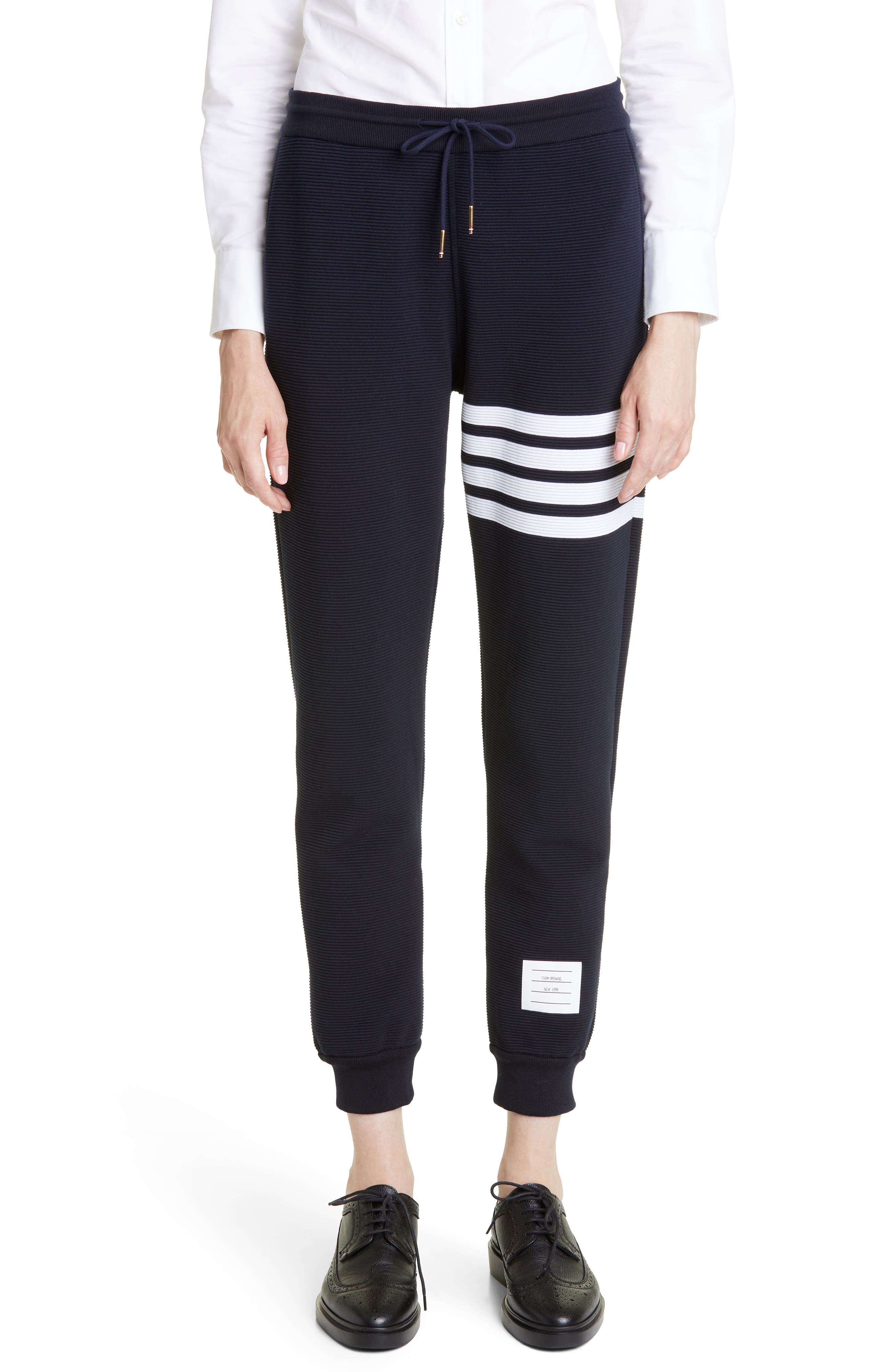 Thom Browne cropped tailored trousers - Orange