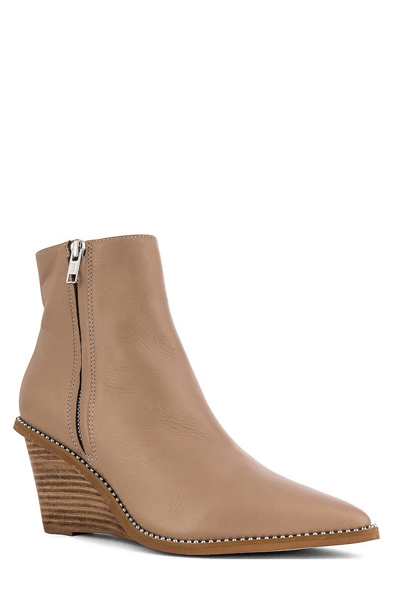 avery wedge bootie