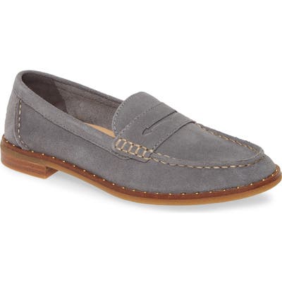 Sperry Seaport Penny Loafer- Grey