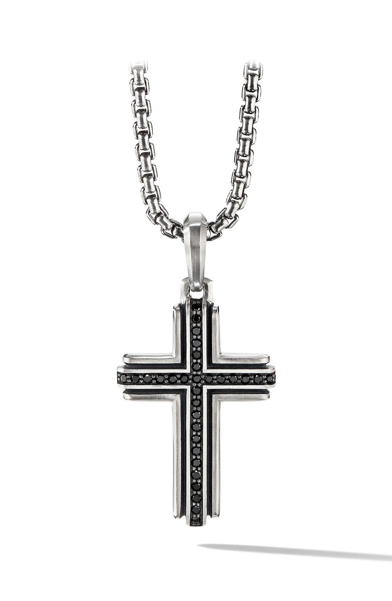 silver cross necklace for sale