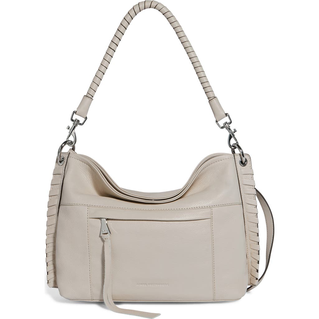 Aimee Kestenberg Complete Me Leather Shoulder Bag In Bone