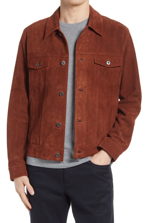 Men's Stretch Leather & Faux Leather Jackets | Nordstrom