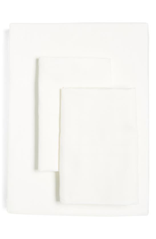 Shop Ted Baker Plain Dye Collection Sheet Set In White