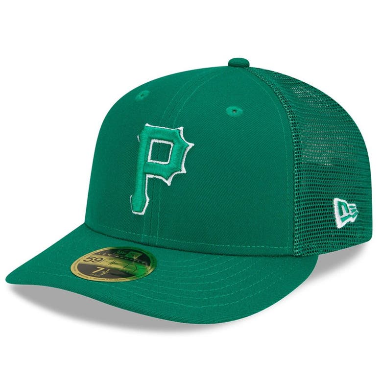 NEW ERA NEW ERA GREEN PITTSBURGH PIRATES 2022 ST. PATRICK'S DAY LOW PROFILE 59FIFTY FITTED HAT
