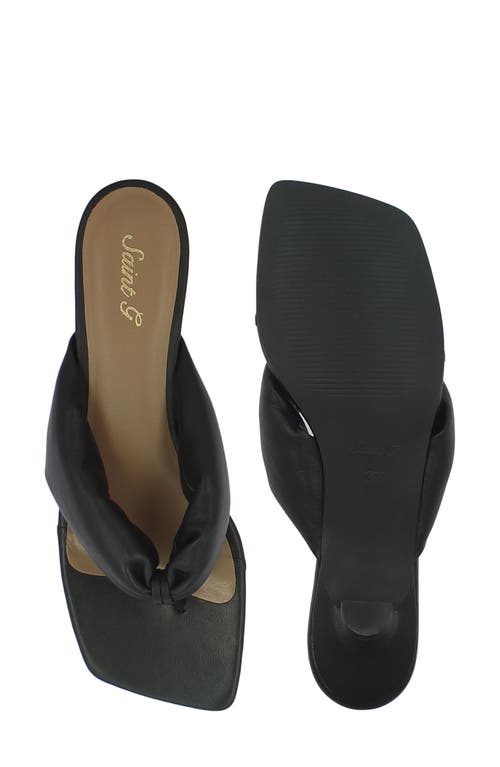 Saint G Amorina Sandal In Black