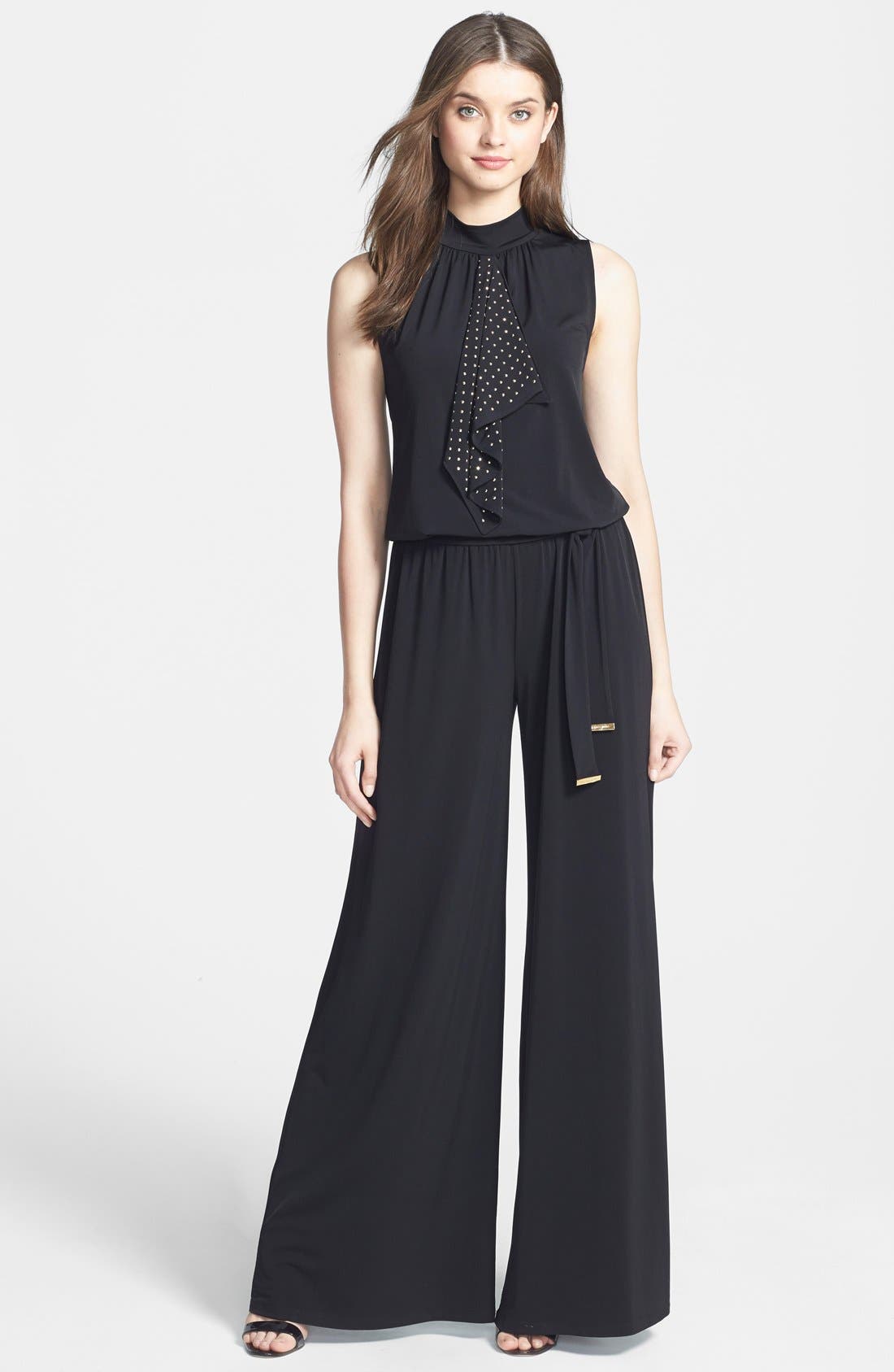 michael kors wide leg jumpsuit