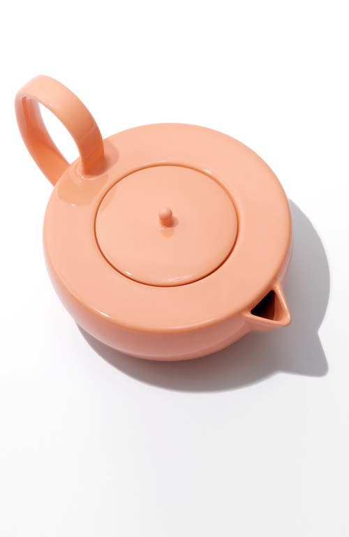Fors Studio Large Teapot In Coral