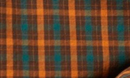 Ben Sherman Signature House Check Organic Cotton Button-down Shirt In Orange