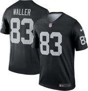 Newborn & Infant Nike Darren Waller Black Las Vegas Raiders Game Romper  Jersey