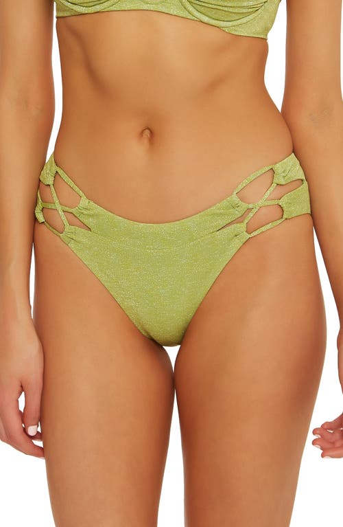 Isabella Rose Marseille Maui Bikini Bottoms in Green Apple