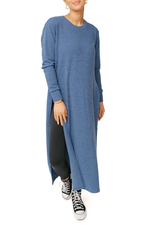 SMASH + TESS Chelsea Knit Tunic Dress in Coronet Blue