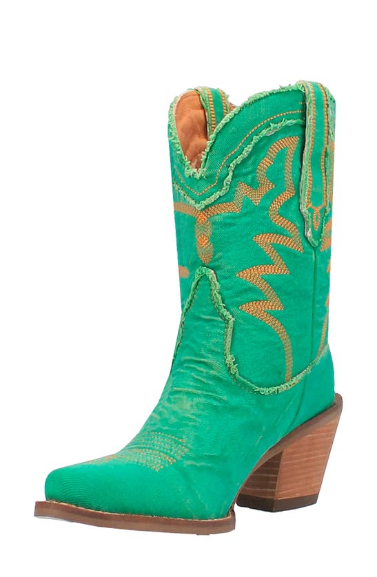 Shop Dingo Y'all Need Dolly Western Boot In Green
