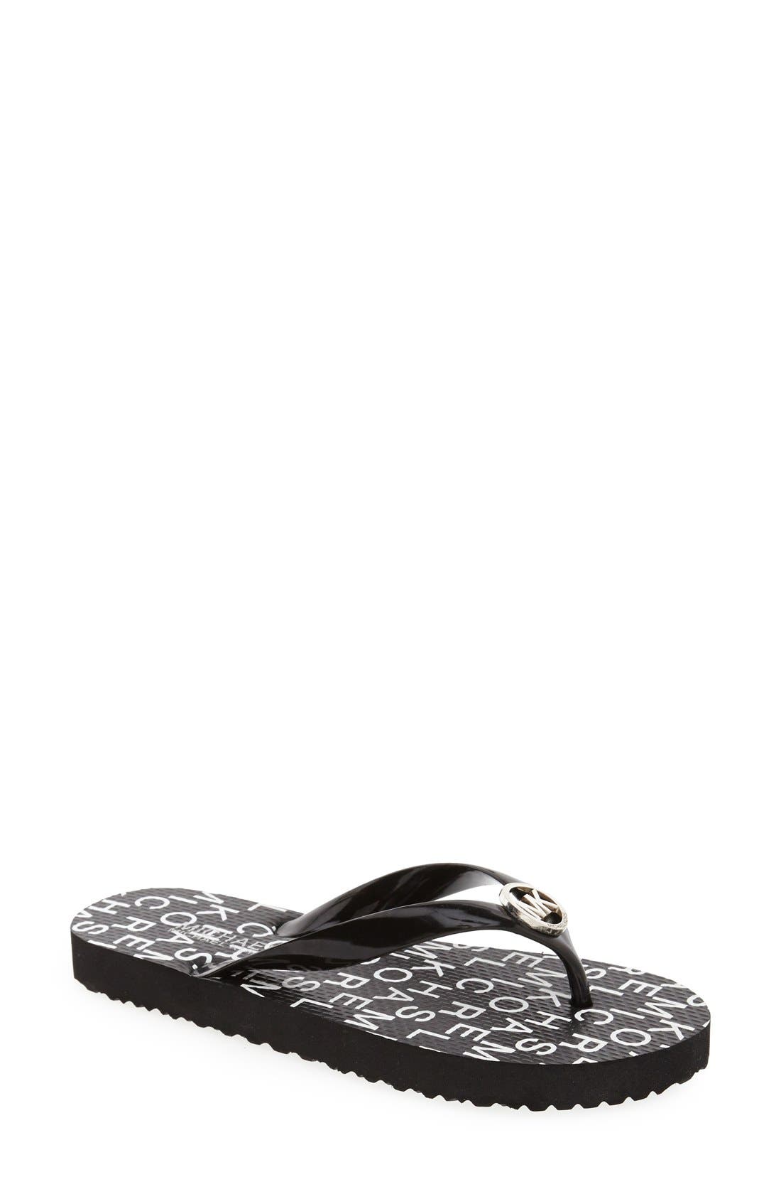 MICHAEL Michael Kors Logo Flip Flop (Women) Nordstrom