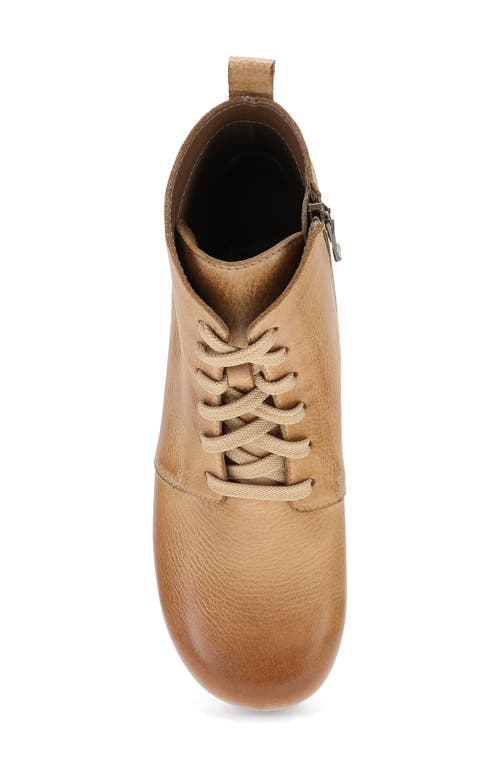 Dansko Sigourney Combat Boot In Honey