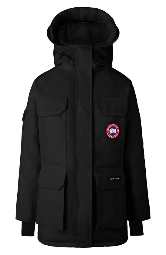 Canada Goose Expedition Parka In Black - Noir