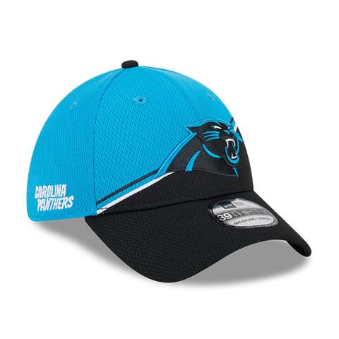 Men's New Era White Carolina Panthers Omaha 59FIFTY Fitted Hat