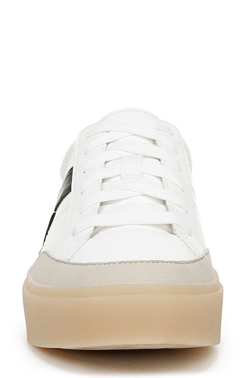 Dr. Scholl's Women's Madison-lace Closed Round Toe Lace Up Platform Sneakers In White Multi