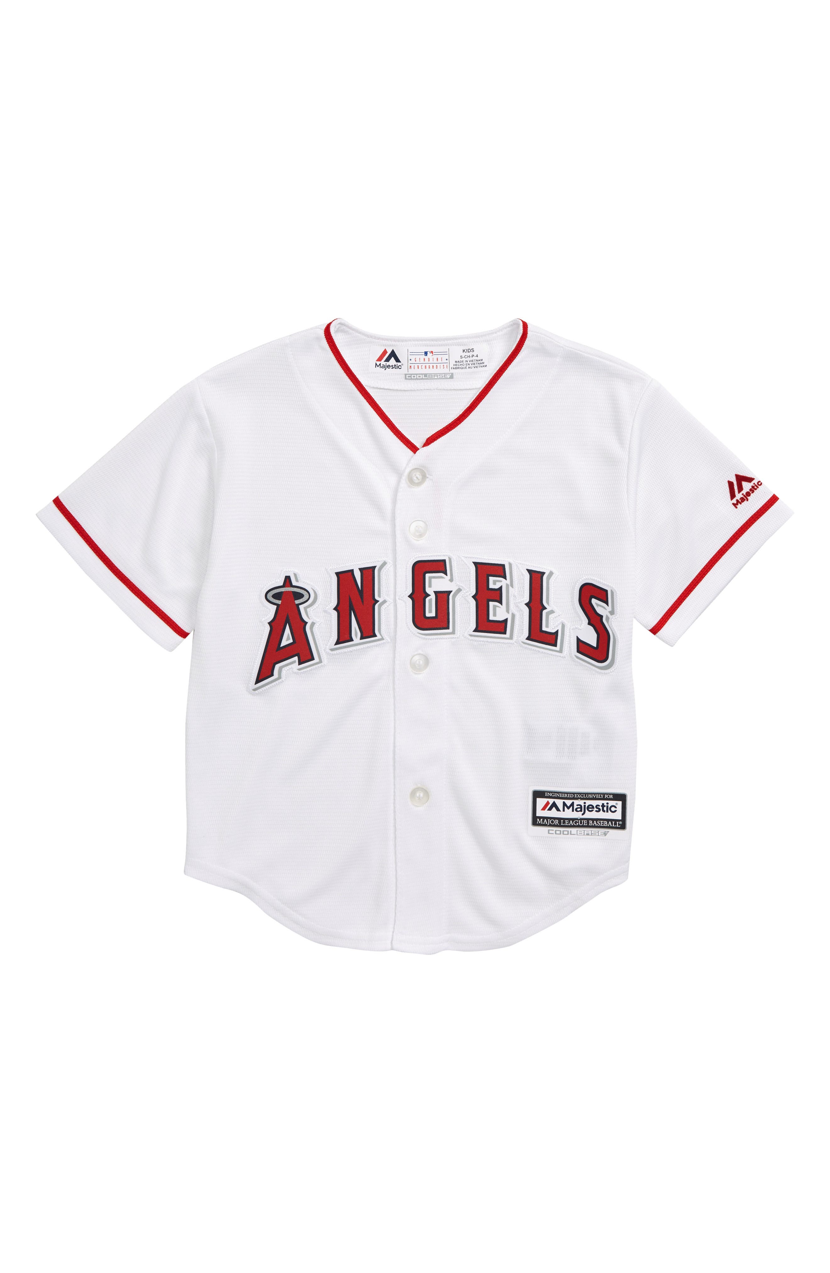 Majestic Los Angeles Anaheim Angels Baseball Jersey Dress Size M