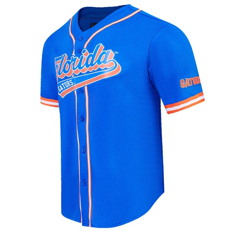 Shop Pro Standard Royal Florida Gators Mesh Full-button Replica Baseball Jersey