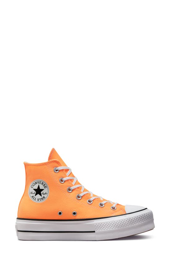 Converse Chuck Taylor All Star Lift Hi-top Sneaker In Peach Beam | ModeSens