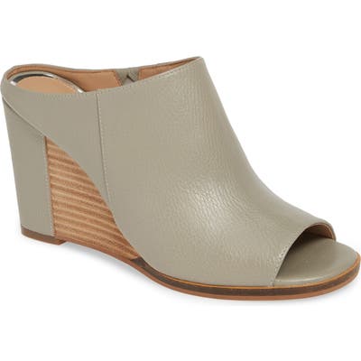Linea Paolo Gaia Wedge Sandal, Grey