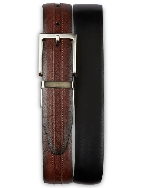 Shop Harbor Bay By Dxl Reversible Belt In Brown