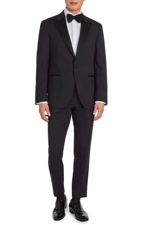 Shiny Black Satin Suit  Satin suit, Designer suits for men, Mens