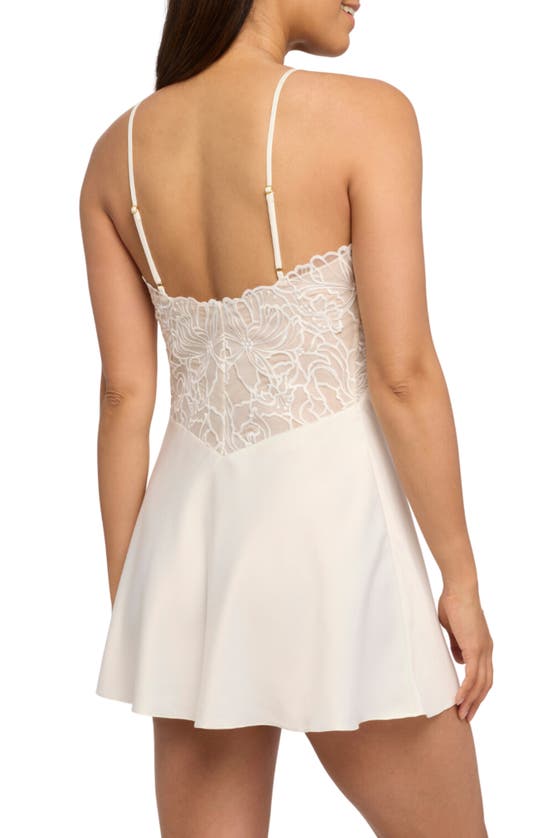 Shop Rya Collection Milos Chemise In Ivory