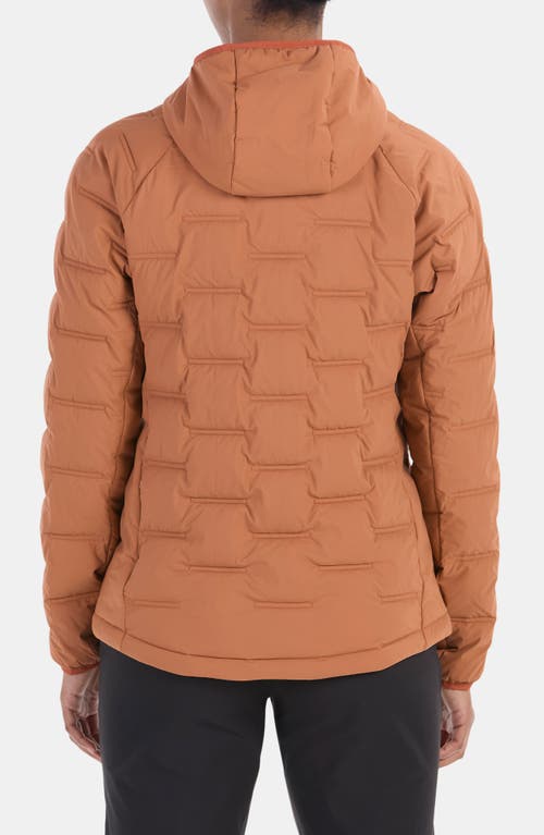 Shop Marmot Warmcube™ Active Novus Insulated Hooded Jacket<br> In Auburn