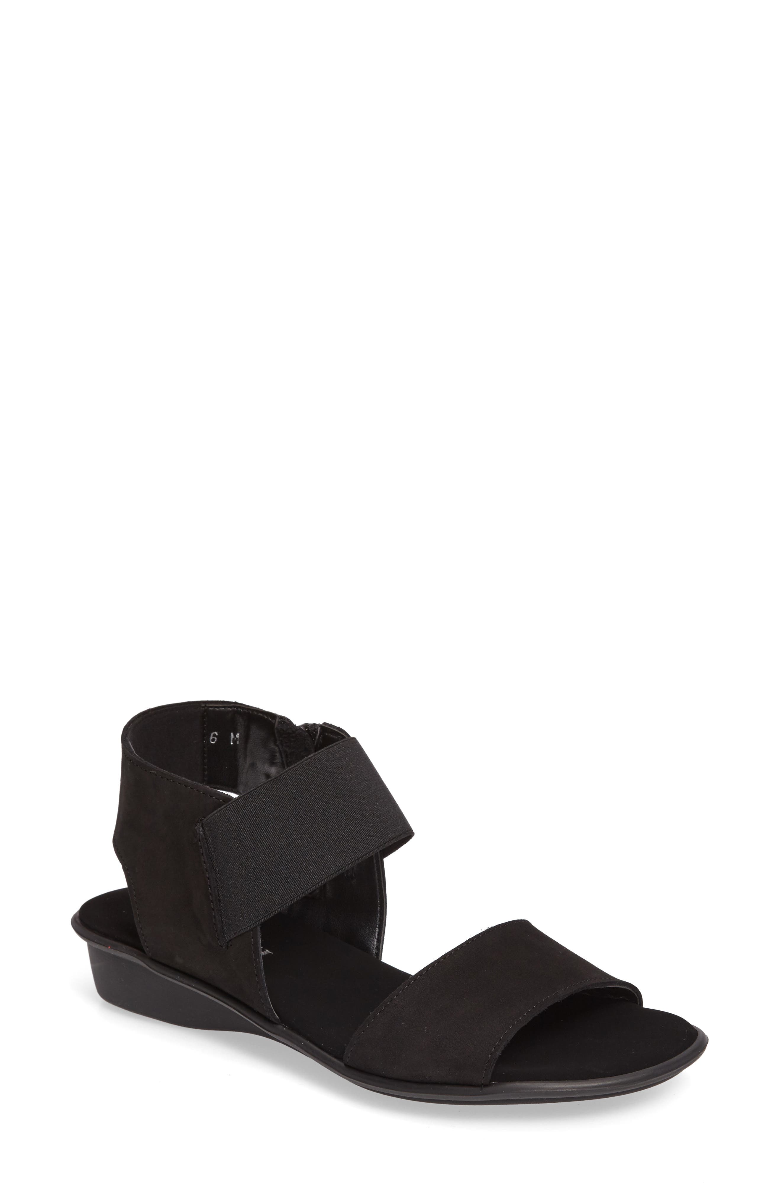 UPC 735988161862 product image for Sesto Meucci Eirlys Sandal in Black Leather at Nordstrom, Size 8.5 | upcitemdb.com