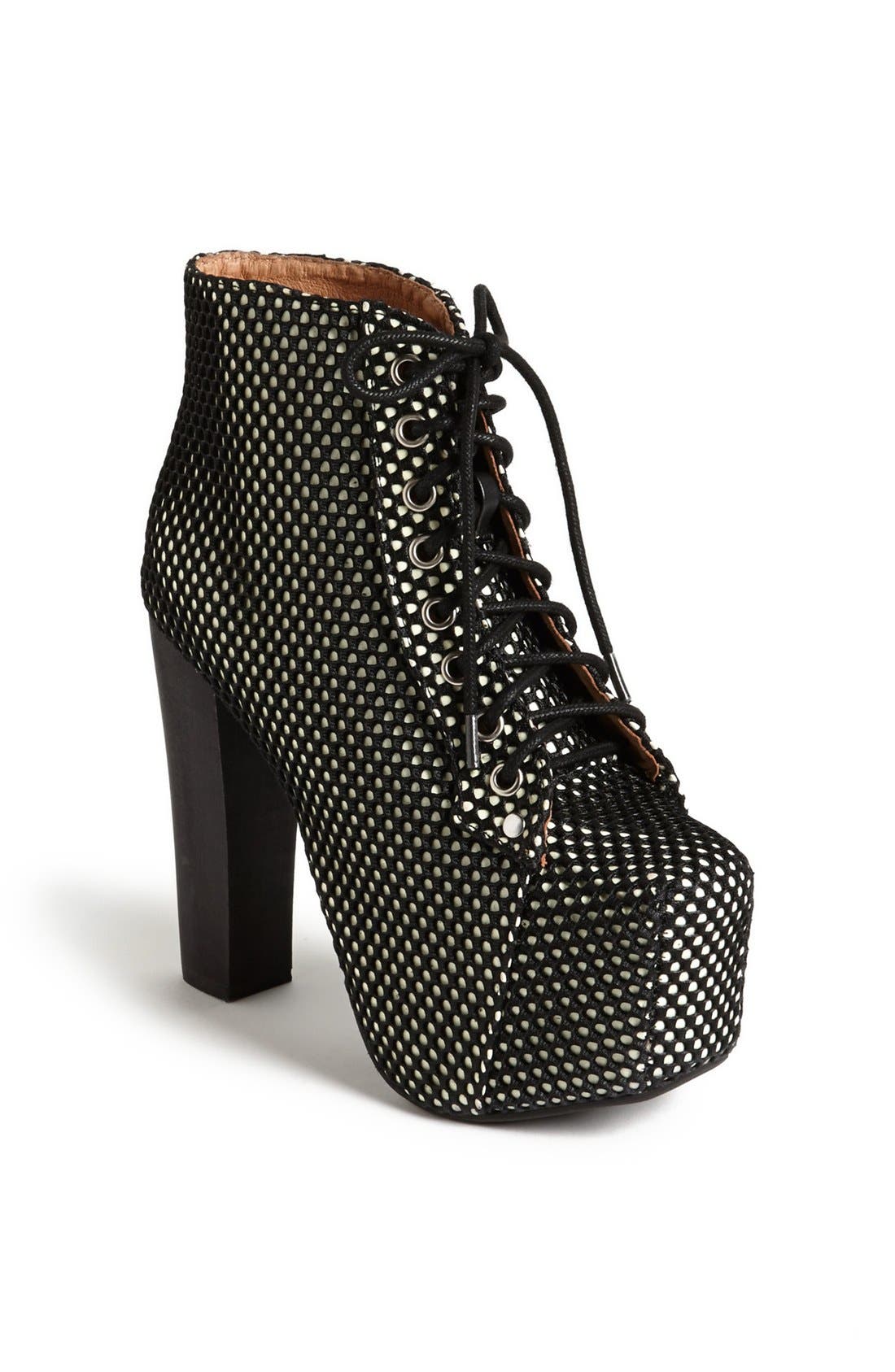 jeffrey campbell mesh boots