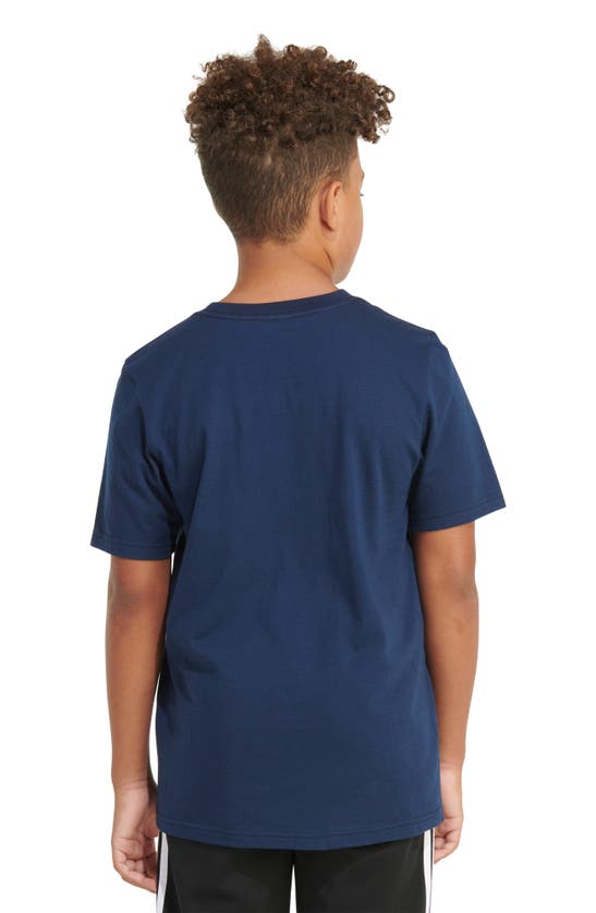 Shop Adidas Originals Kids' Mirage Graphic T-shirt In Collegiate Navy