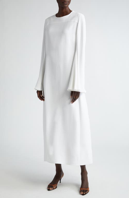 Long Sleeve Maxi Dress in Ivory