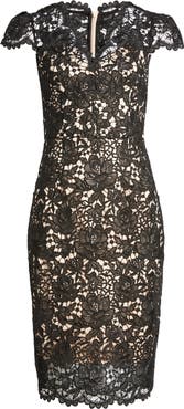 Eliza j cap shop sleeve lace sheath dress