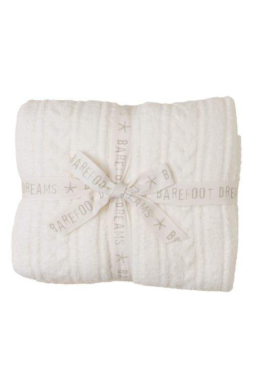 BAREFOOT DREAMS BAREFOOT DREAMS COZYCHIC® CABLE THROW BLANKET 