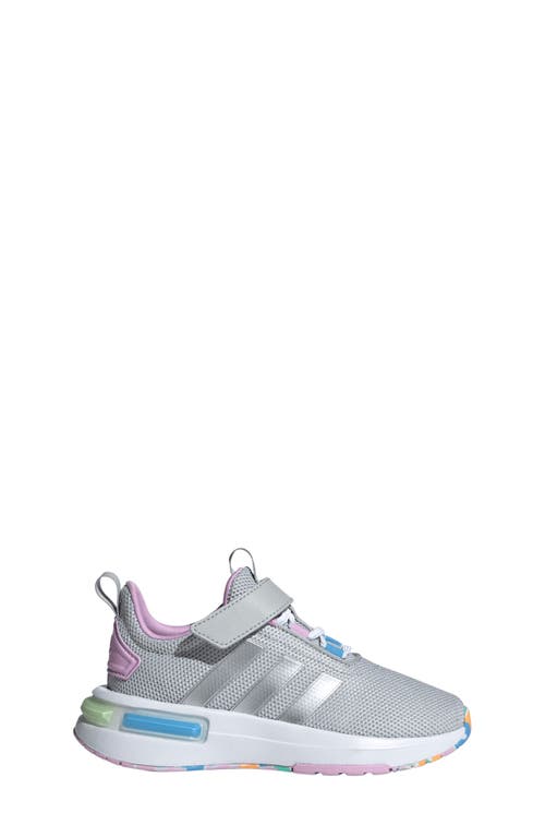 Shop Adidas Originals Adidas Kids' Racer Tr23 Sneaker In Grey Two/silver Met./lilac