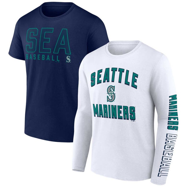 Seattle Mariners White MLB Shirts for sale