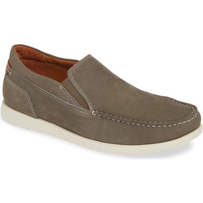 Johnston & Murphy Carlisle Moc Toe Venetian Loafer, Grey