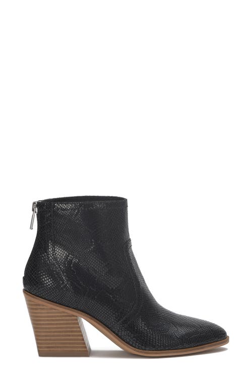 LUCKY BRAND LUCKY BRAND SONAH SNAKESKIN EMBOSSED BOOTIE
