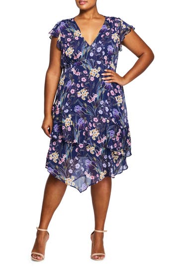 Estelle Botanical Garden Dress In Print