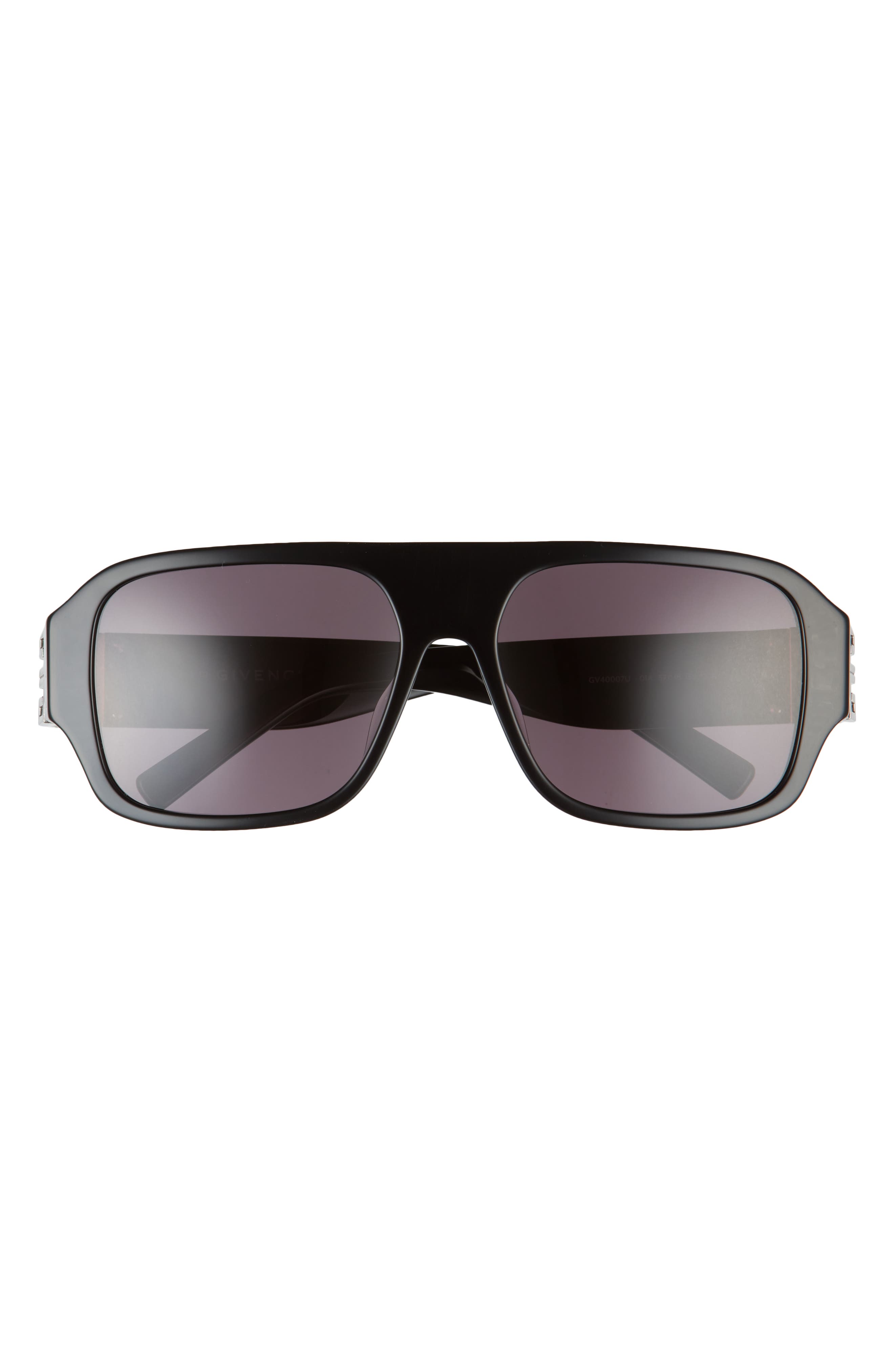 57mm square sunglasses givenchy