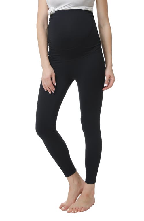 Kimi and Kai Rae Belly Support Maternity Leggings in Black at Nordstrom, Size Small