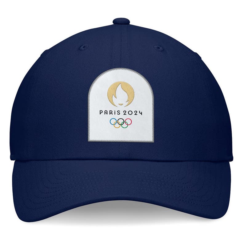 Shop Fanatics Branded Navy Paris 2024 Summer Olympics Adjustable Hat