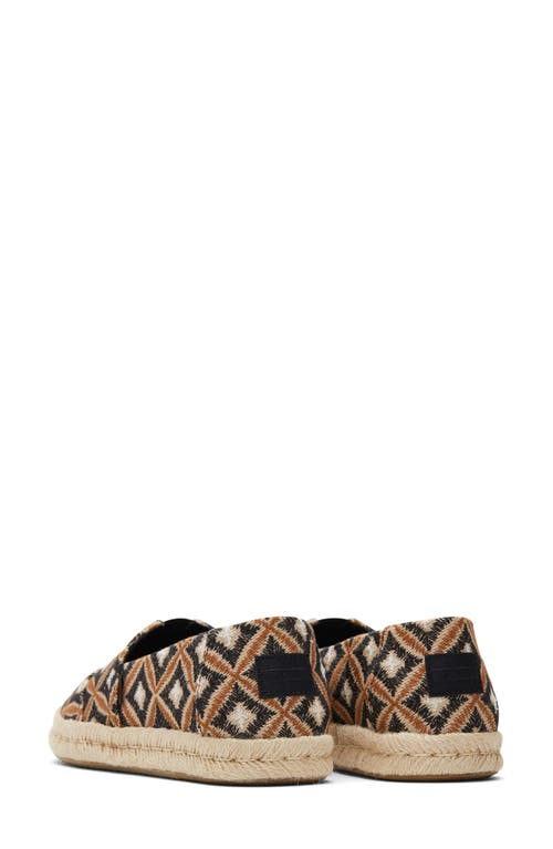 Toms Alrope Espadrille In Black